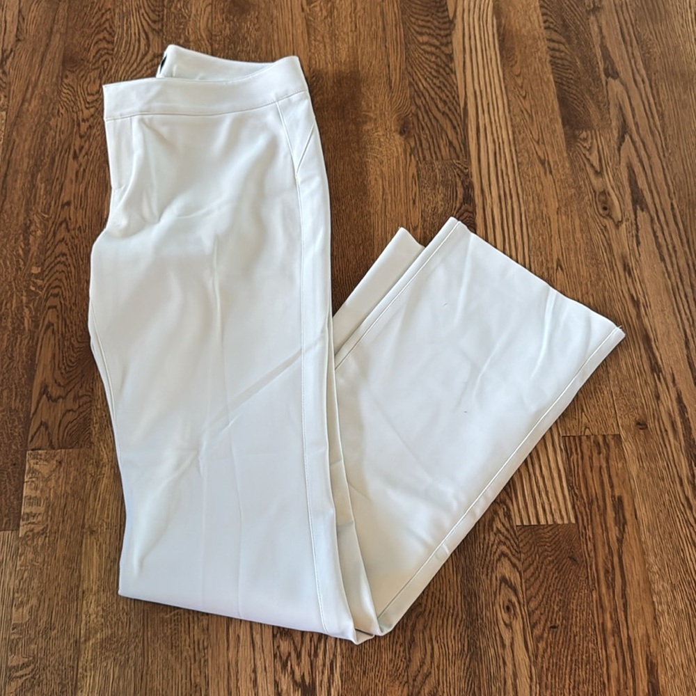 Ecru Women’s Cream Flared Trousers Size 4